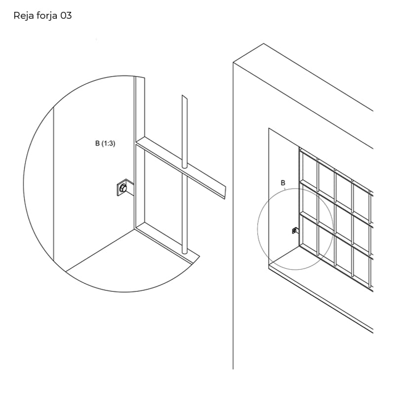 Reja forja 03 - Imagen 3