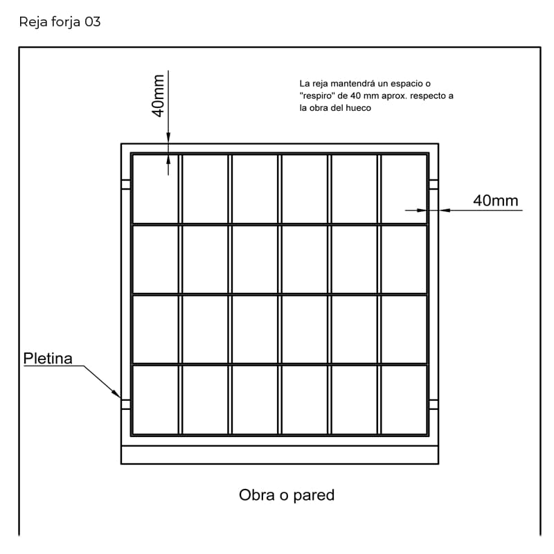 Reja forja 03 - Imagen 5