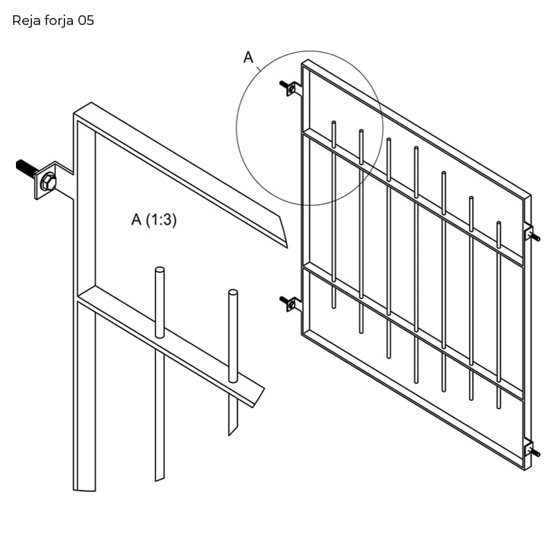 Reja forja 05 - Imagen 4